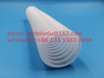 China PTFE bellow / PTFE lining stainless steel hose / annular PTFE corrugated tubes / spiral PTFE corrugated tubes supplier